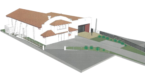 projet Bidart, maquette