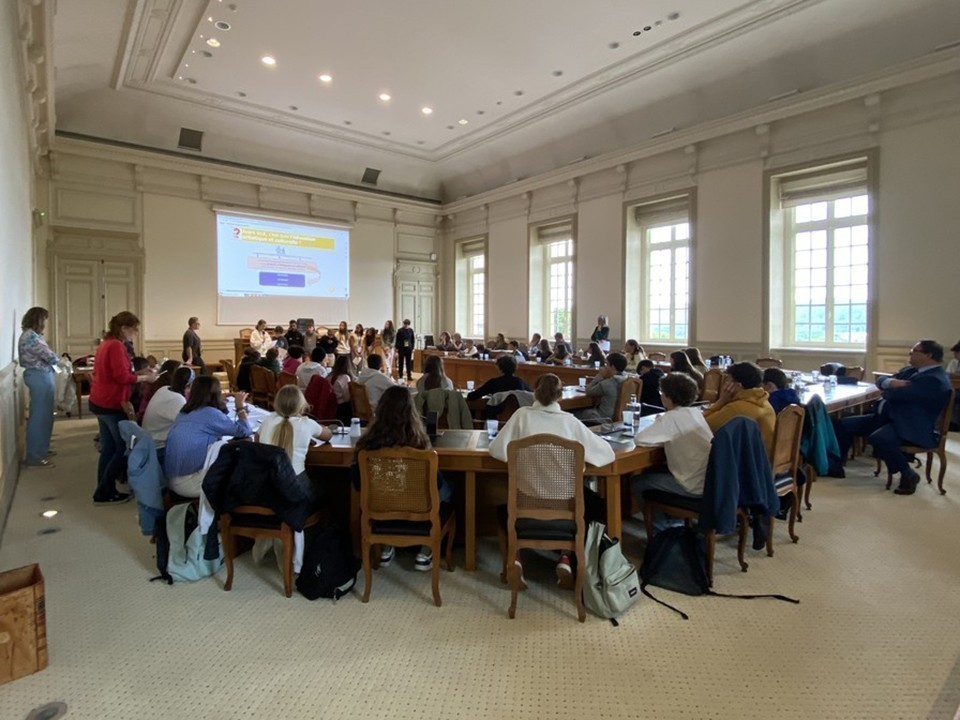 Réunion plénière du Conseil départemental des jeunes