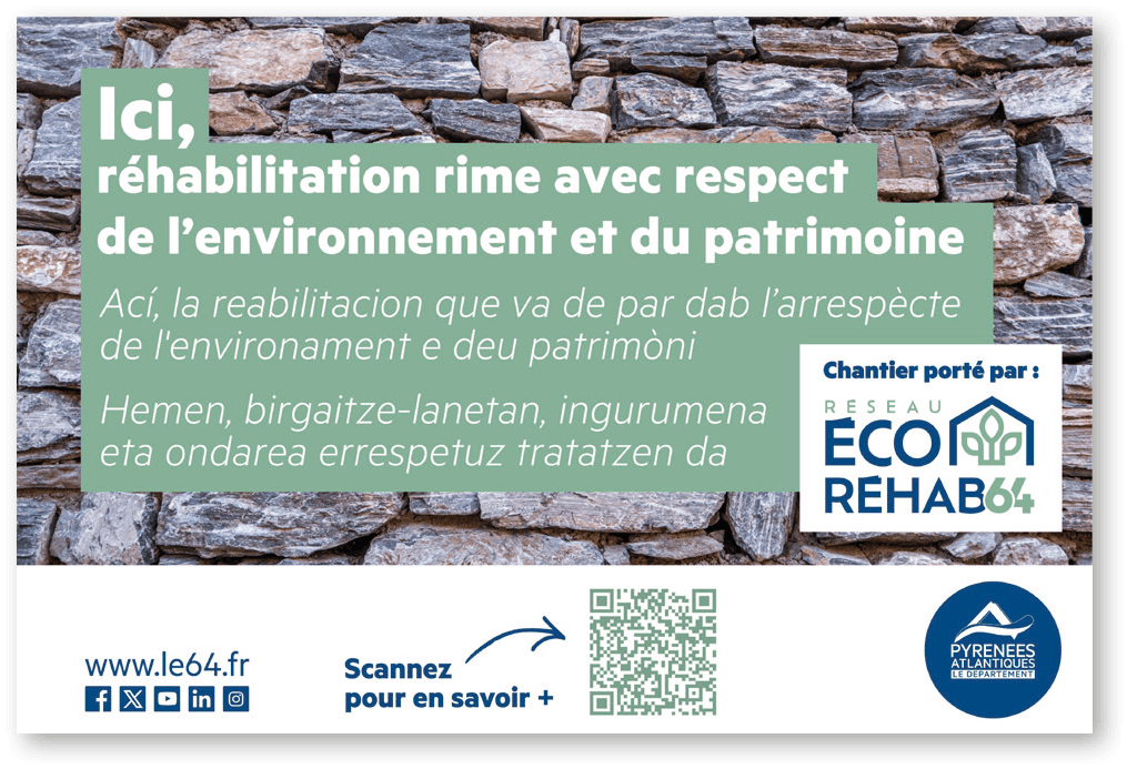Bannière Réseau ECO REHAB64